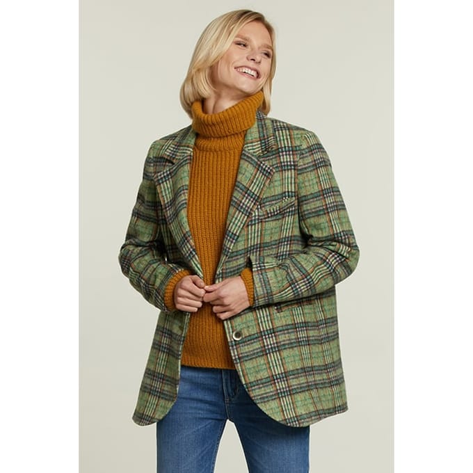 River Woods Multi Checked Blazer Größe: 36 | Blazer Outlet | Damen