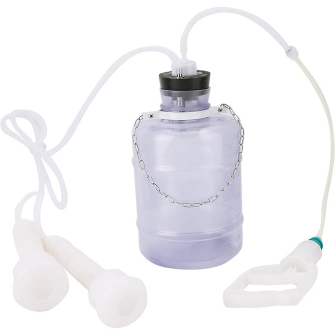 Machine à traire domestique portable 3 L, kit de traite manuelle pour vaches (Pour la vache)