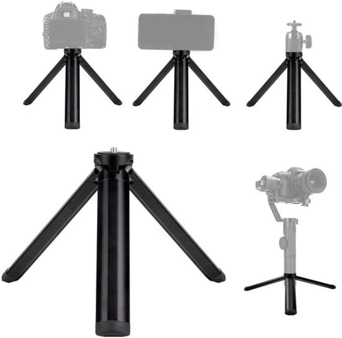 Mini Statief 14,5 cm Hoog voor Camera's en Smartphones