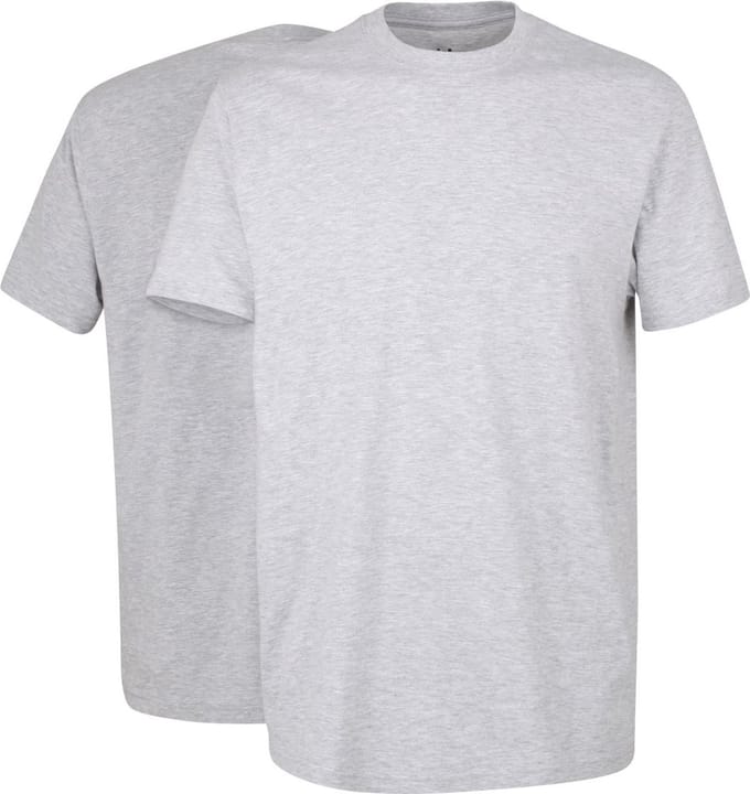 Gotzburg heren T-shirts regular fit O-hals (2-pack) - grijs