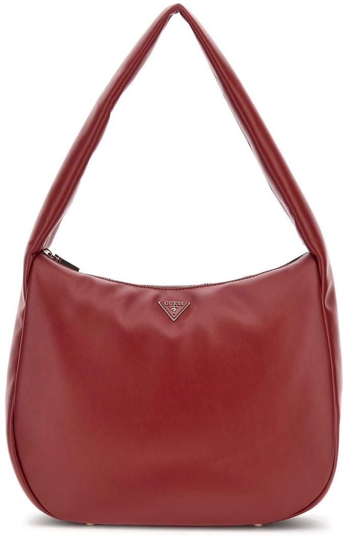 GUESS schoudertas Sunetra Large Hobo Bag Red donkerrood