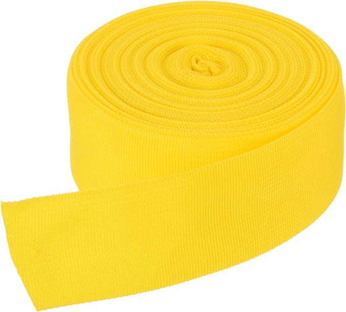 Nylon Riem - Poly Band - DIY Knutselen - Sterk Slijtvast - 10 Meter - Helder Geel