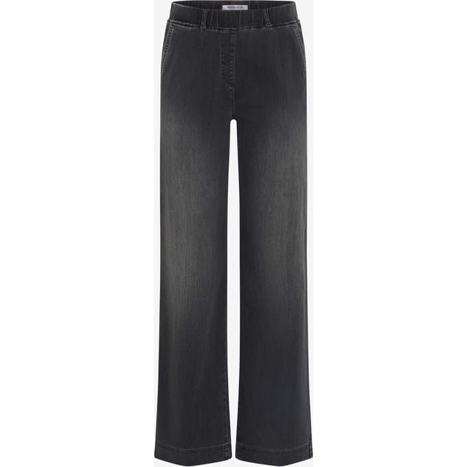 Raphaela by Brax Dames Marlenebroek  Style PAM FLARED DARK GREY SLIGHTLY USED, denim lichtgrijs, maat 48