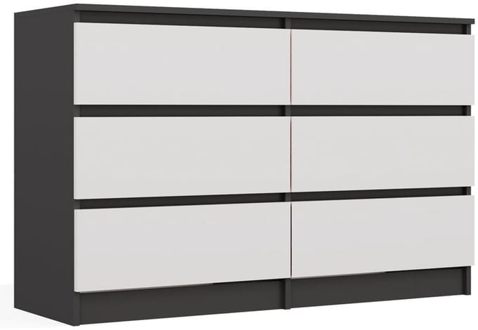 Moderne commode met 6 laden MALWA M6 120