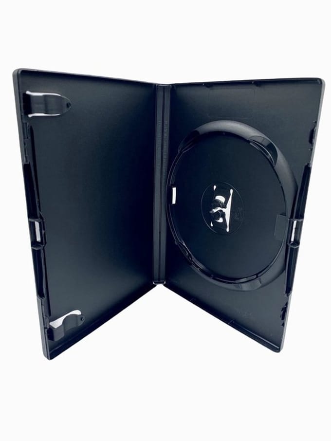 Allecto - Amaray Zwarte Dvd/Cd/Blu Ray Case - Kwaliteit - Geschikt