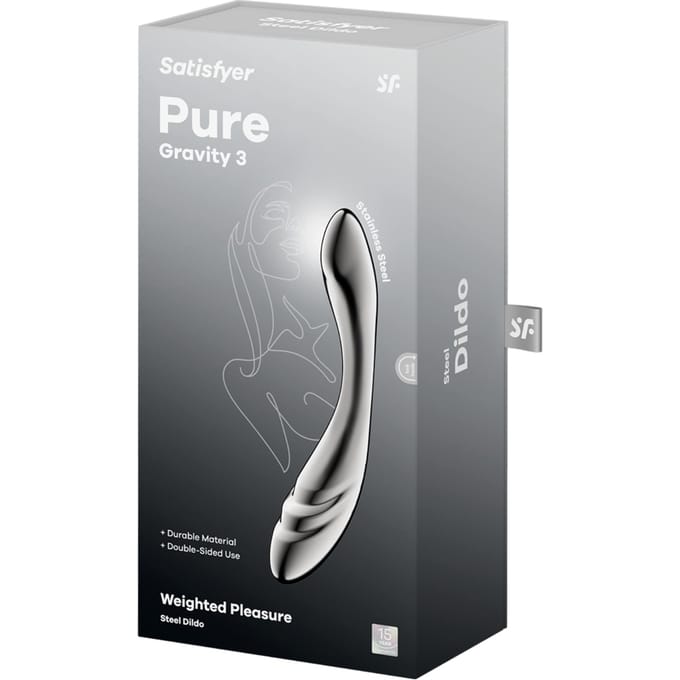 Satisfyer - Pure Gravity 3 - RVS Dildo