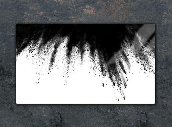 TMK ArtDeko - Snijplank - 52x30 cm - Geharde Glas - Antislip