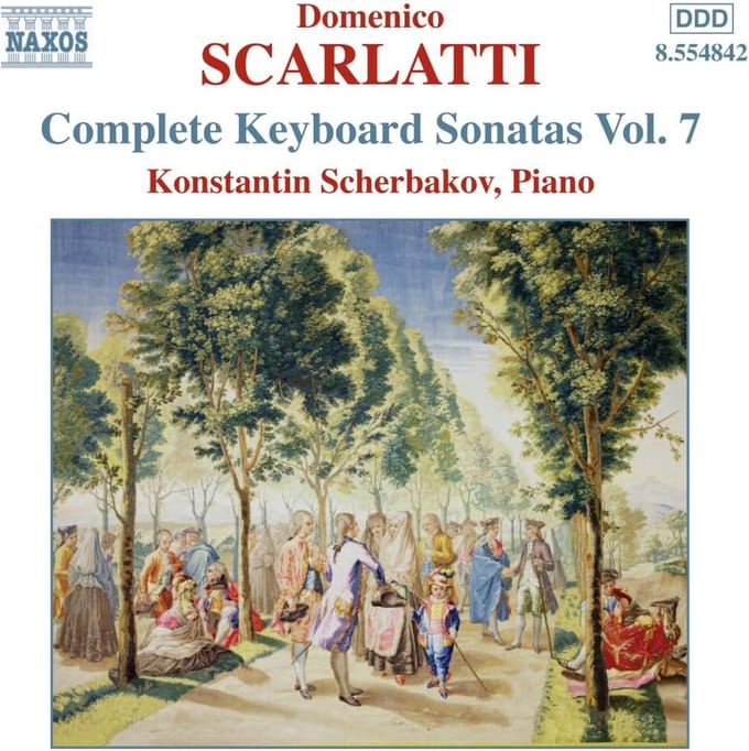 Konstantin Scherbakov - Scarlatti: Sonatas Volume 7 (CD)