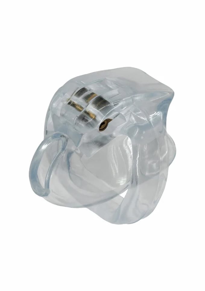 Hidden Desire Kuisheidskooien - Clear Control Cock Cage X-Short