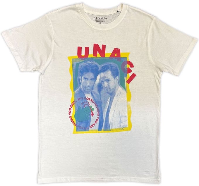 Friends - Unagi Heren Tshirt - M - Wit