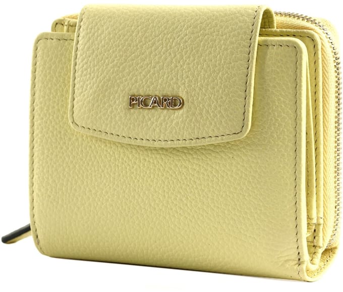 PICARD portemonnee Java 1 Wallet Vanilla geel