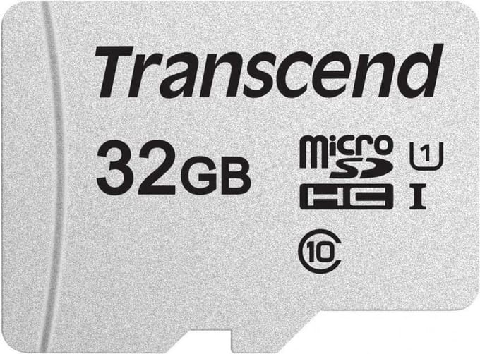 Transcend Premium 300S microSDHC-kaart 32 GB Class 10, UHS-I, UHS-Class 1