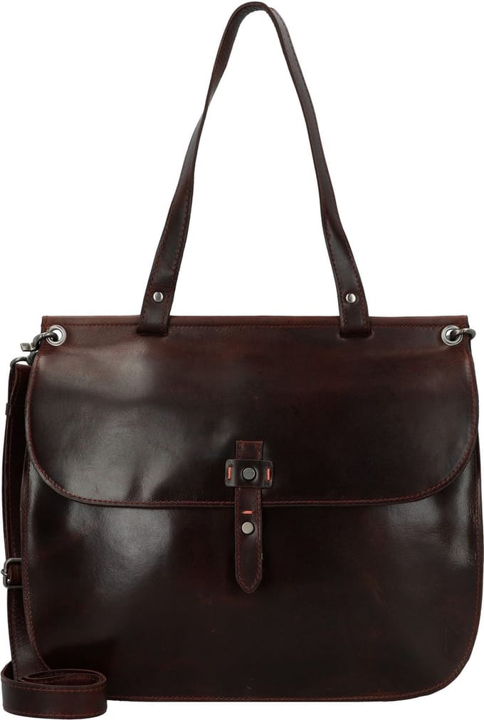 HAROLD'S Leren Schoudertas Aberdeen Crossbody Slingbag Brown Bruine