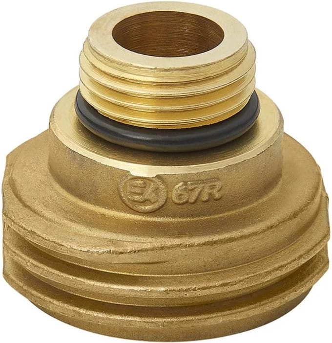 ProPlus LPG nippel - Europa - messing - 22 mm - eenvoudig inschroefbaar