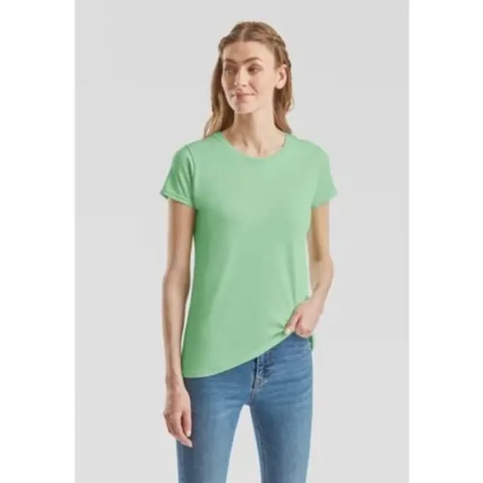 T-shirt dames Fruit of the Loom Iconic 150 T