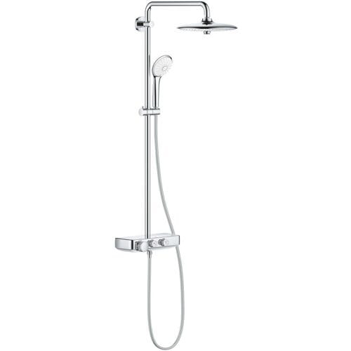 GROHE Euphoria Smartcontrol 260 Regendouche - Ø 26 cm - met verstelbare wandbevestiging - chroom - 26509000