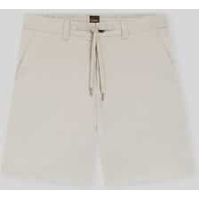 regular fit korte chino van katoenmix