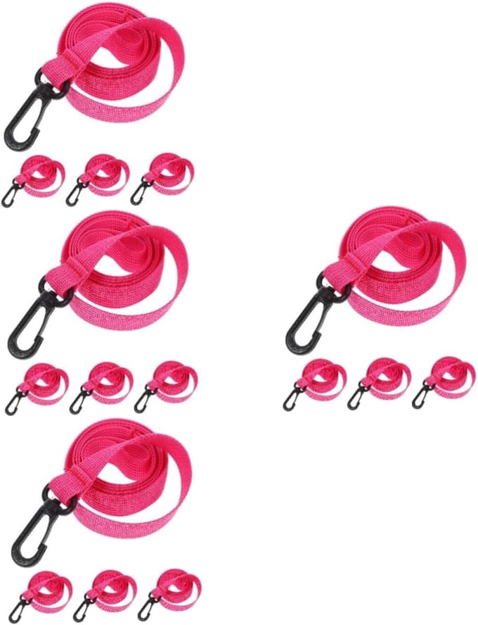 Kinderwandellijnen - Veiligheidstouw - Veilig Wandelen - Elastisch Ontwerp - 4 Sets - Roze
