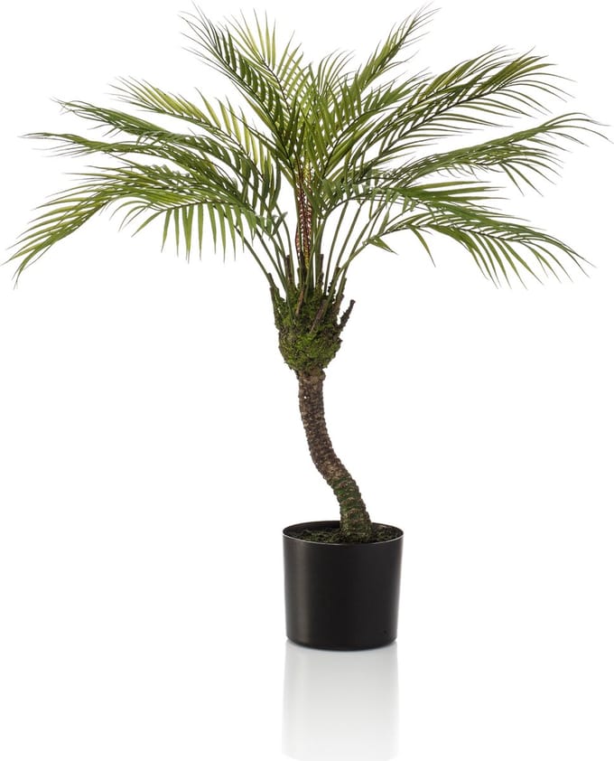 Emerald - Kunstplant Chamaedorea Palm 85cm - Kunstplant voor binnen