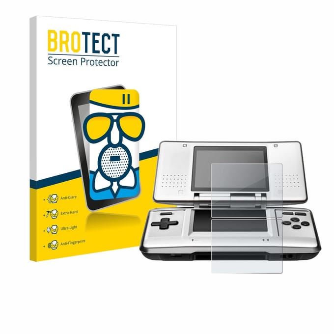 BROTECT - Screenprotector voor Nintendo DS - Folie Beschermfolie Beschermglas matte