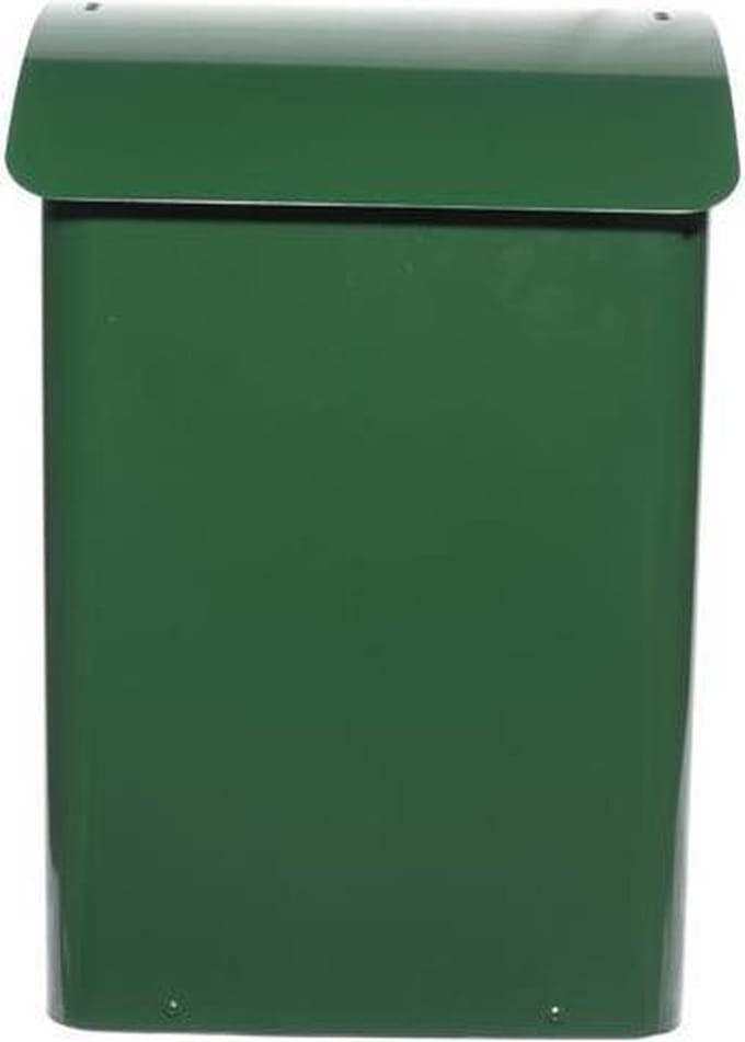 V-Part - Wandbrievenbus - Galvanized steel Powder Coated - groen - Brievenbus
