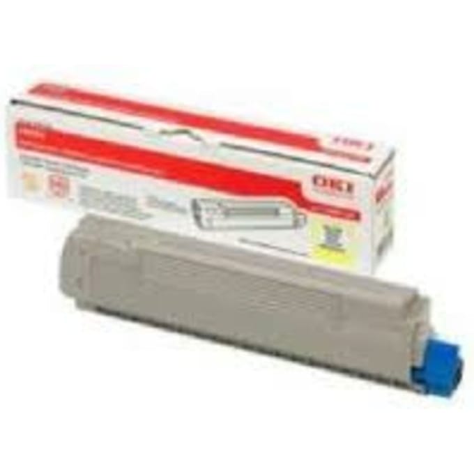 OKI 43487709 toner cartridge geel (origineel)