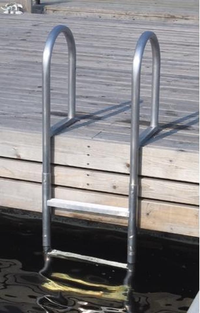 Zwemtrap aluminium 3 treden