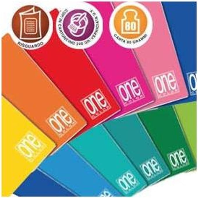 Blasetti One Color schrijfblok & schrift A4