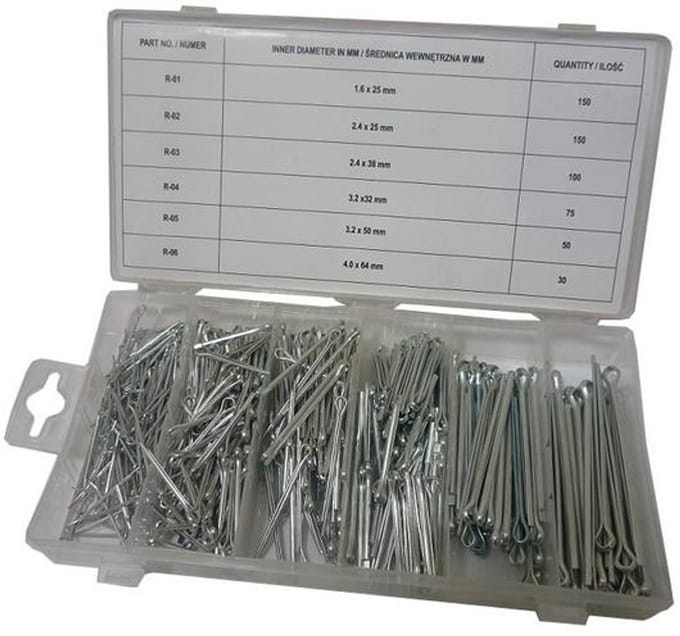 Yato - Bevestigingsringen - Professioneel Zwart - 555 Stuks
