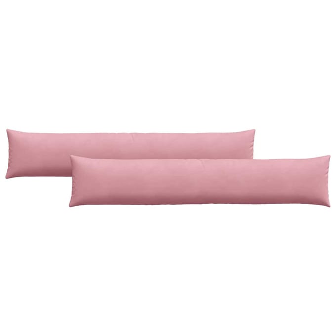 vidaXL - Zitkussens - 2 - pcs - Roze - 200 - x - 40 - cm - Corduroy - stof