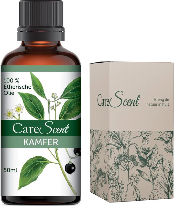 CareScent Kamfer Olie - Etherisch - Aromatherapie - Essentiële Olie - Geur Aroma Diffuser - 50 ml