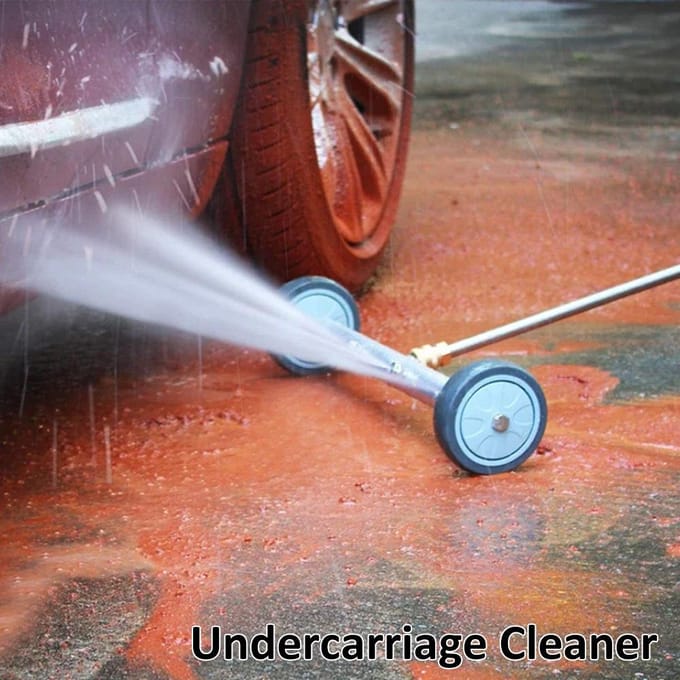 16 inch hogedrukreiniger onderstelreiniger, onderstelsproeier met 4 sproeiers, 4000 PSI auto