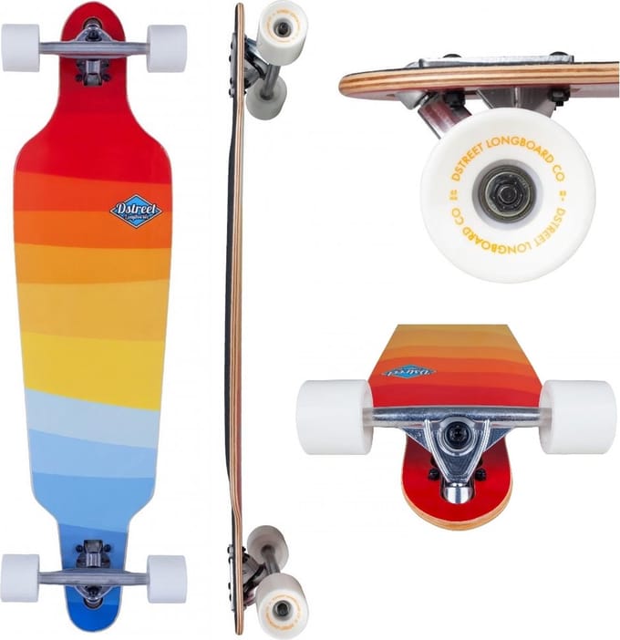 D Street Drop-through Longboard Horizon