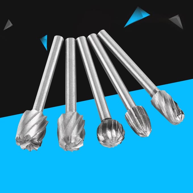 20 stuks Hoge Snelheid Staal Frezen Roterende Vijlen Houtbewerking Snijgereedschap Set 18 inch Schacht