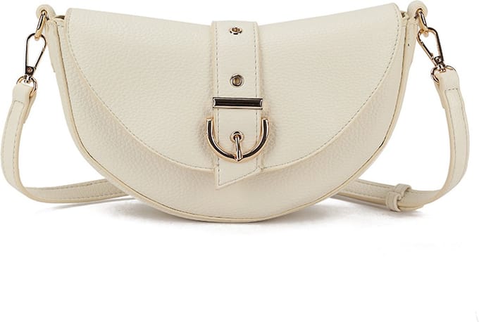 Giuliano kunstlederen schoudertas Giacinta - Beige - Dames