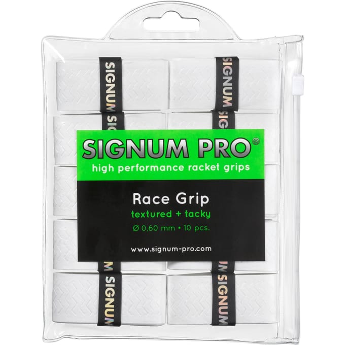 Signum Pro Race Grip Verpakking 10 Stuks-Wit
