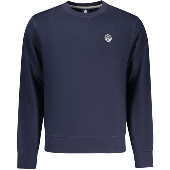 North Sails Blauwe Katoenen Heren Sweatshirt