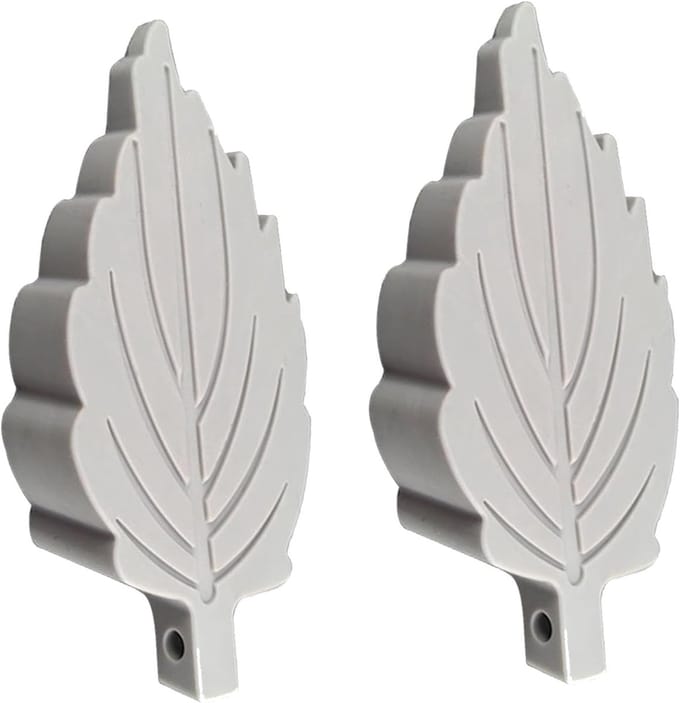 Deurstopper Set - Antislip Wiggen - Deuren Open Houden - Geen Boor Installatie - 2 Stuks - Grijs