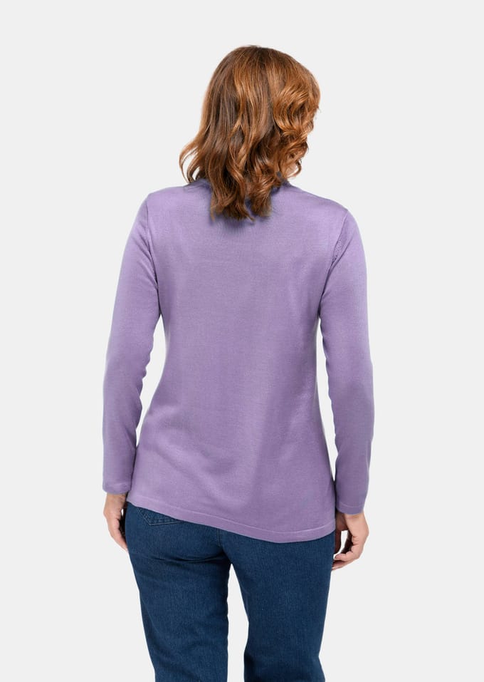 Pullover met opstaande kraag - sering - Gr. 19 van Goldner Fashion