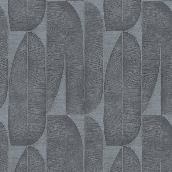Grafisch behang Profhome 396584-GU vliesbehang licht gestructureerd design mat grijs antraciet 5,33 m2