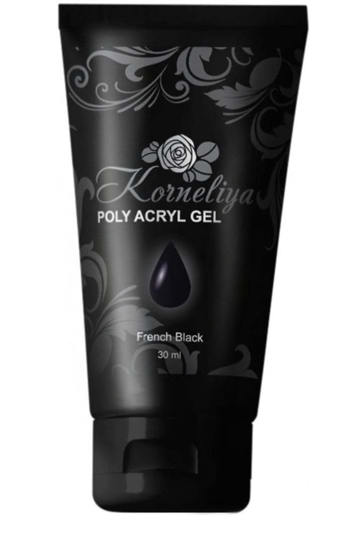 Korneliya Poly Acryl Gel FRENCH BLACK 30 Gram