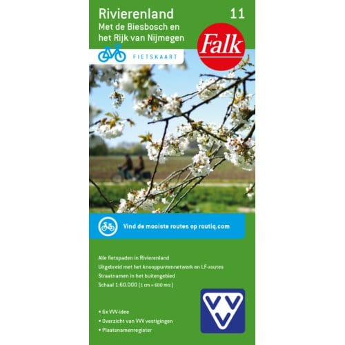 Falk Fietskaart 11 Rivierenland - Falkplan Fietskaart