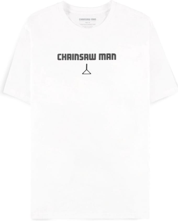 Chainsaw Man - Anime T-shirt - S tot XXL - voor Mannen - wit