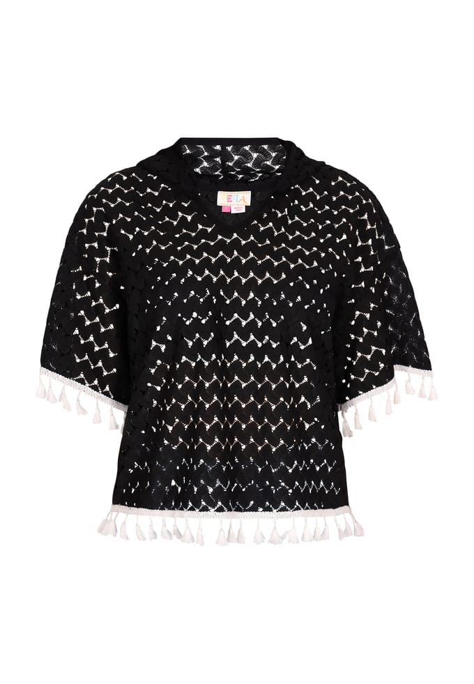 IZIA Hoodie Dames zwart