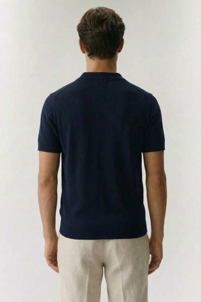 Dstrezzed Ds_cami Polo Dk. Navy Dk. Navy Größe: M | Poloshirts Outlet | Herren | Blau
