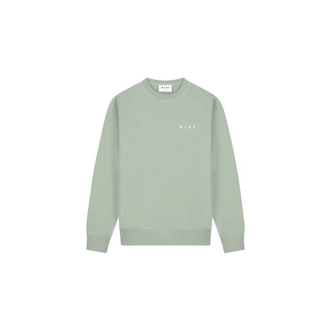 Sweater met ronde hals Olaf Hussein Lined Face