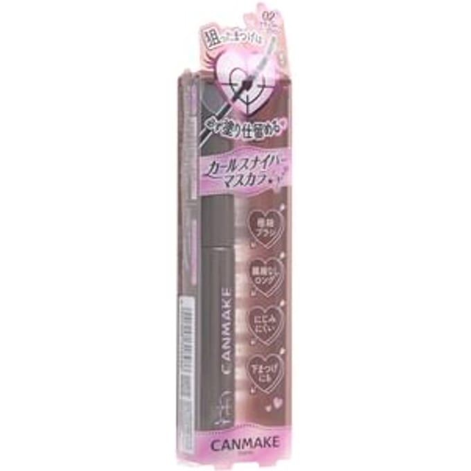 Canmake - Curl Sniper Mascara 02 Natural Brown