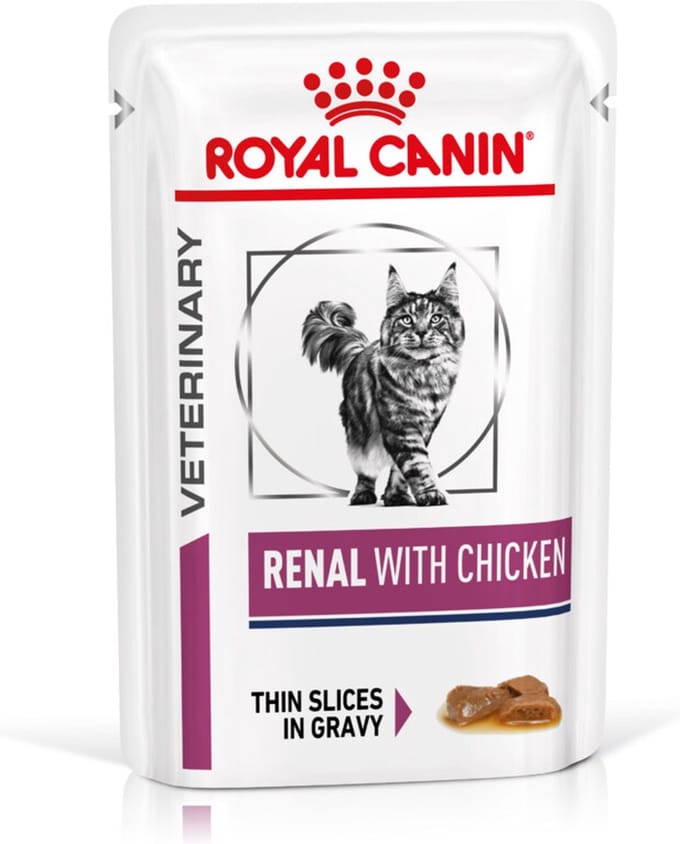 Royal Canin - Kattenvoer Nat Renal Kip - 24 x 85 gr