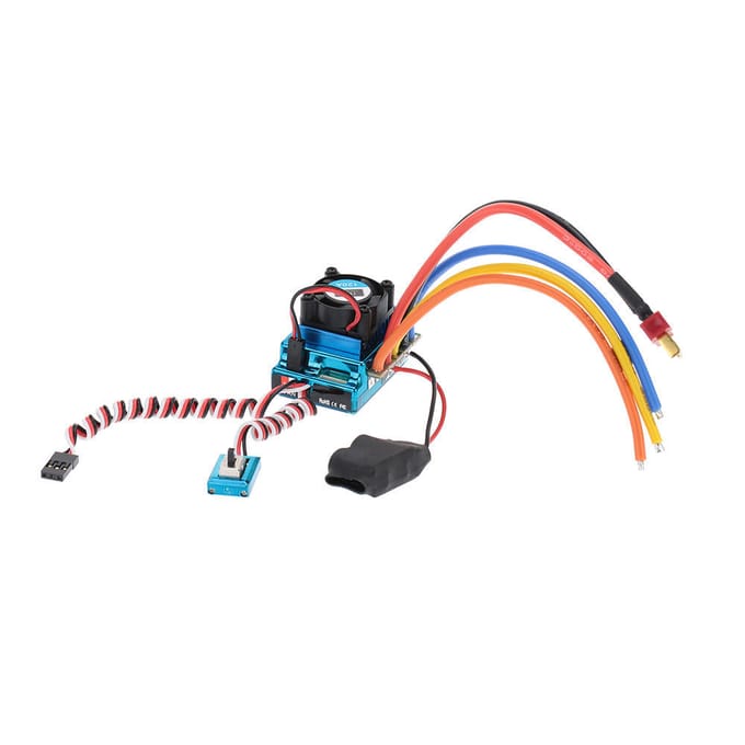 120A Sensored Brushless Speed Controller ESC voor 1/8 1/10 1/12 Car Crawler