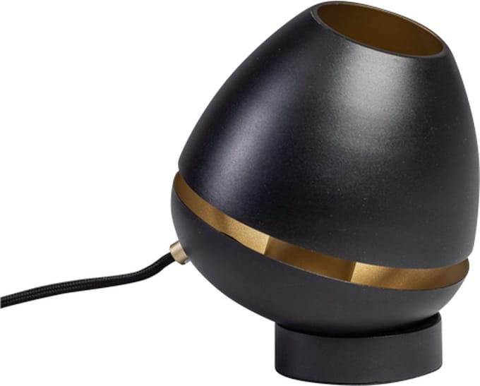 ETH Claire - Tafellamp - Zwart Goud - Magneet voet